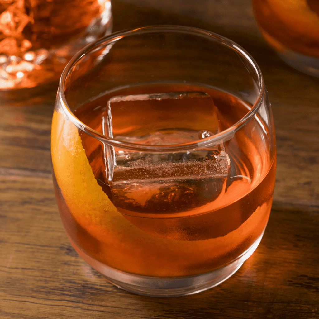 Rum Old Fashioned Cocktail Recipe Bar and Drink