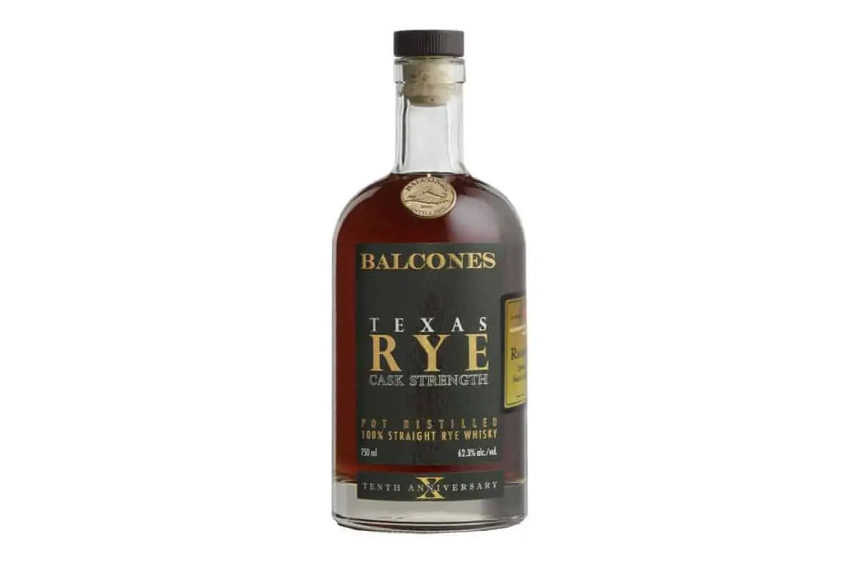 Balcones Rye Cask Strength Single Barrel Whiskey