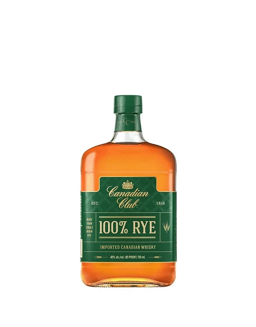 Canadian Club 100% Rye Canadian Whisky 
