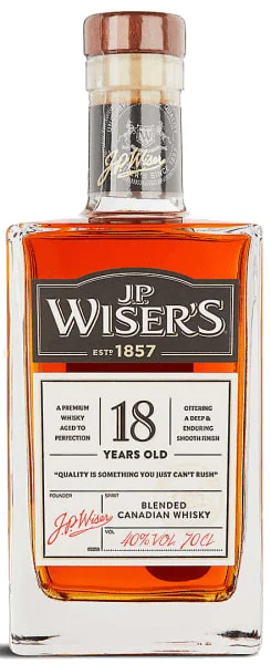 JP Wiser's 18 Year Blended Canadian Whisky