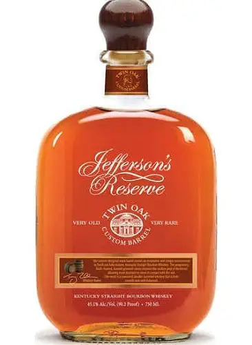Jefferson’s Reserve Twin Oak Custom Barrel Bourbon