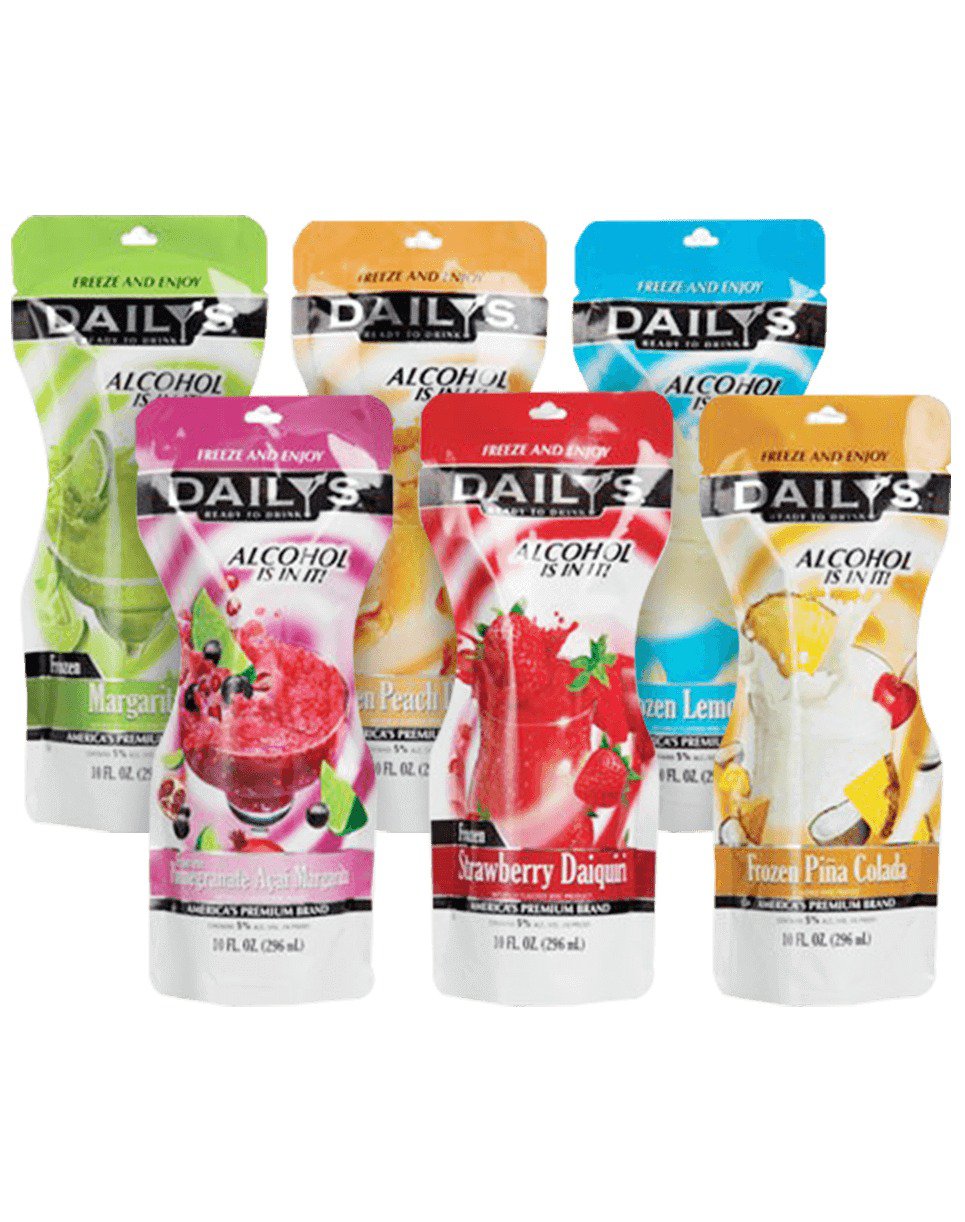 Daily's frozen cocktail online pouches